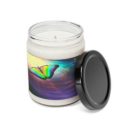 Space Butterfly - Scented Candle (Tye Dye)