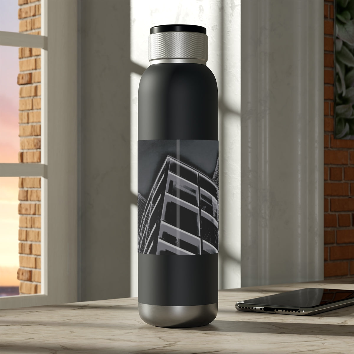 Shadows & Heroes - Bluetooth Water Bottle