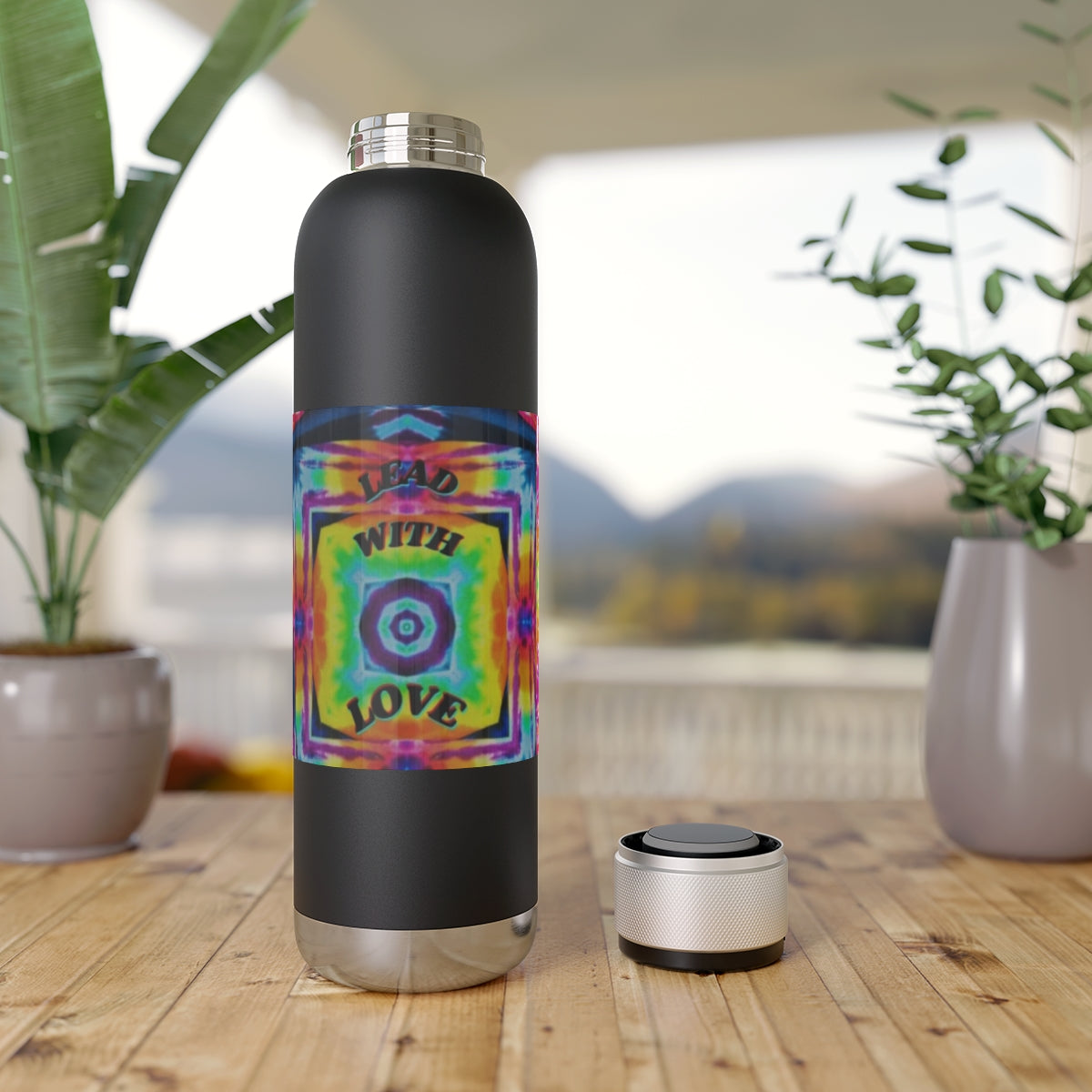 Lead With Love - Bluetooth Water Bottle