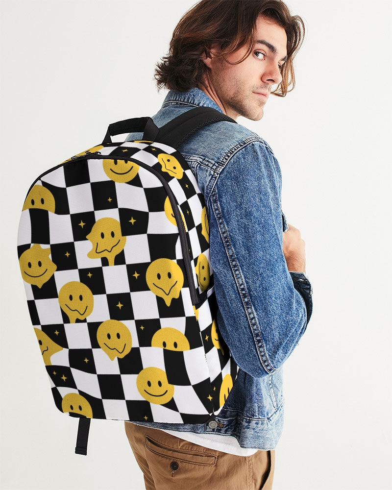 Smiley Chaos - Large Backpack