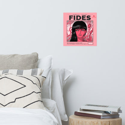 “Fides” - (Red & Black) Poster