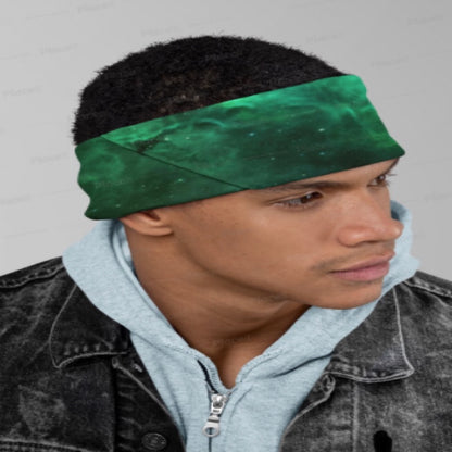 “Green Galaxy” Neck Gaiter