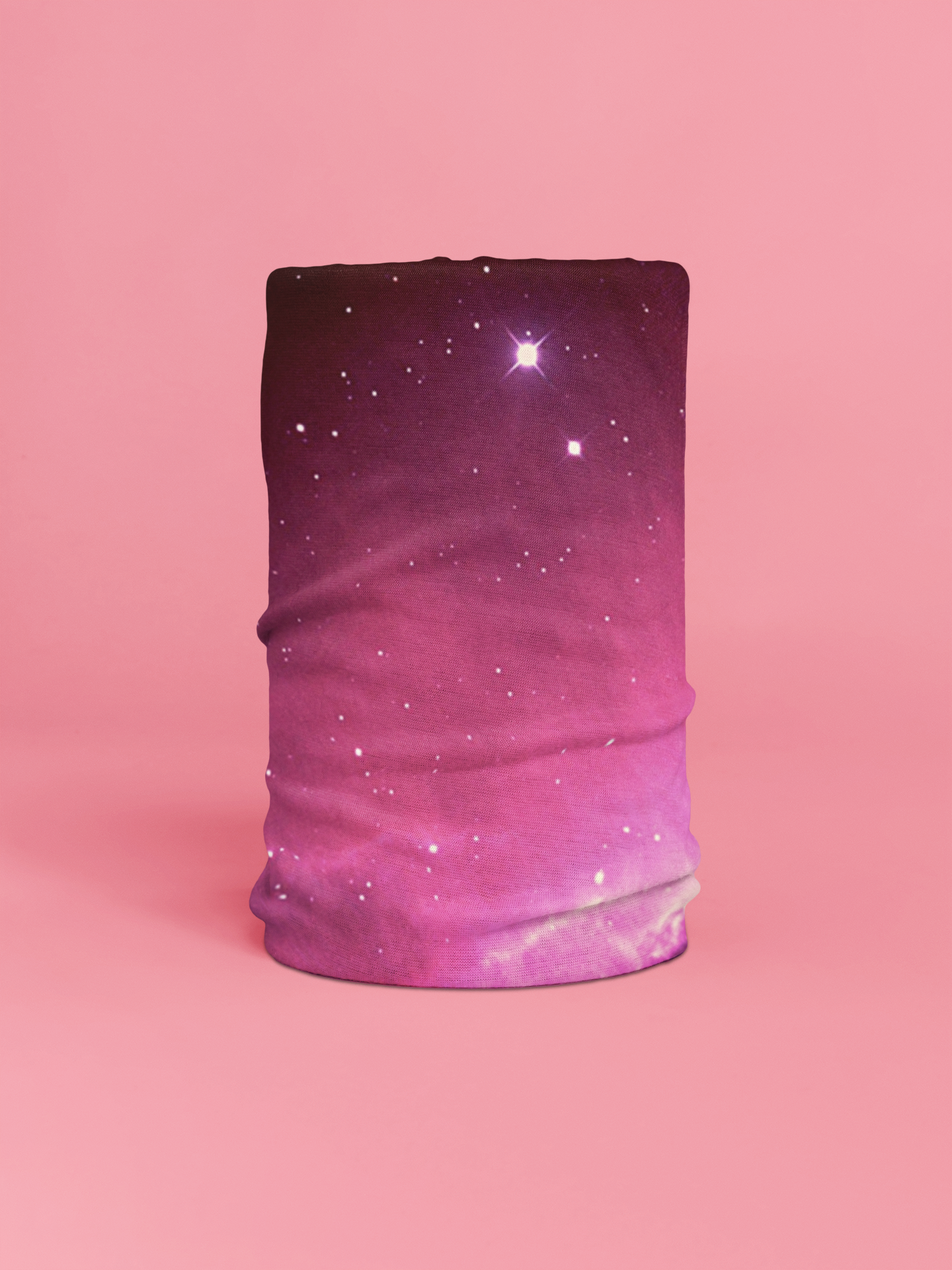 Pink “Orion Stars” Neck Gaiter