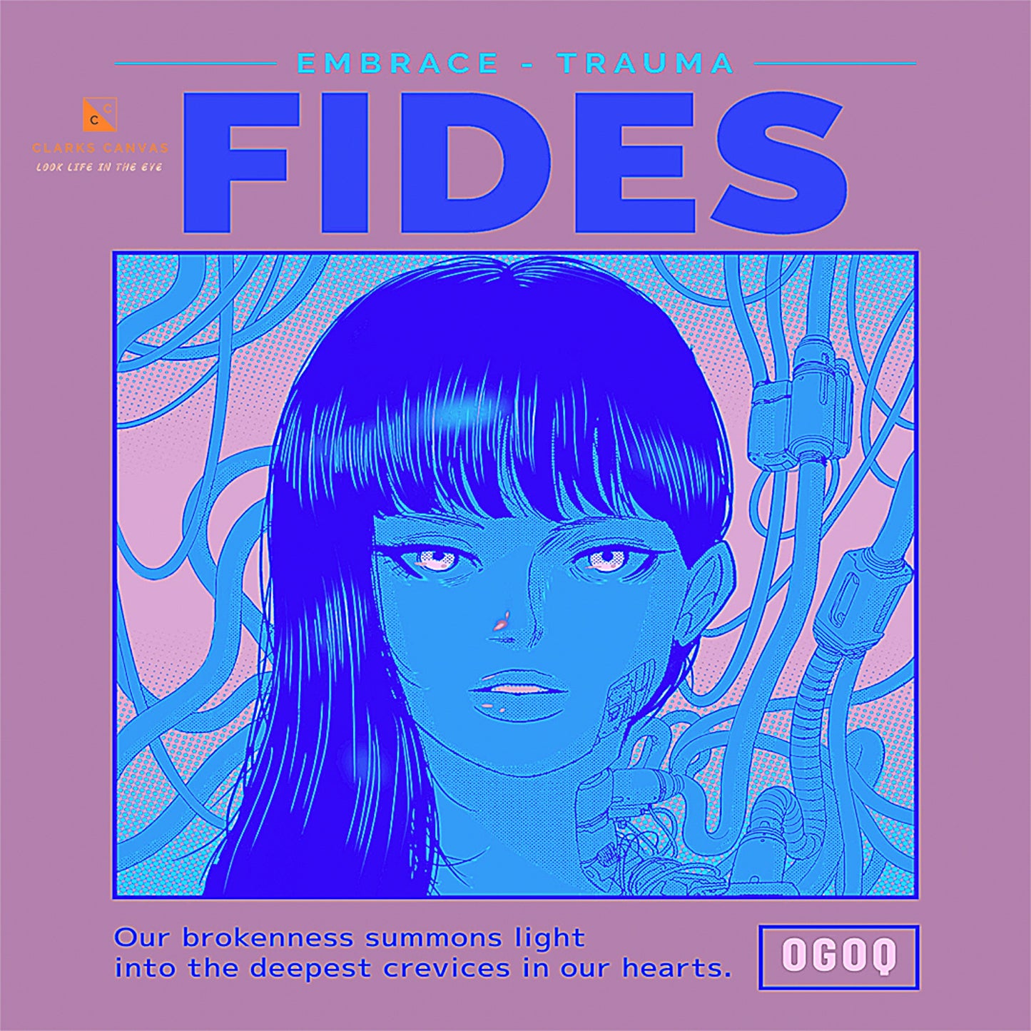 “Fides” - (Sapphire Blue) Poster