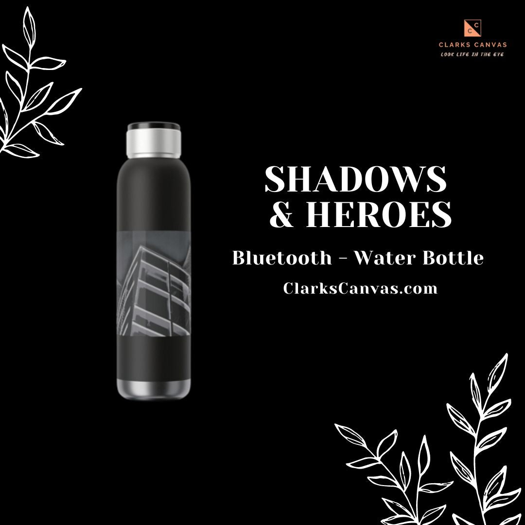 Shadows & Heroes - Bluetooth Water Bottle