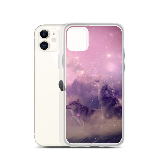 Wolves Howling For Peace - iPhone Case