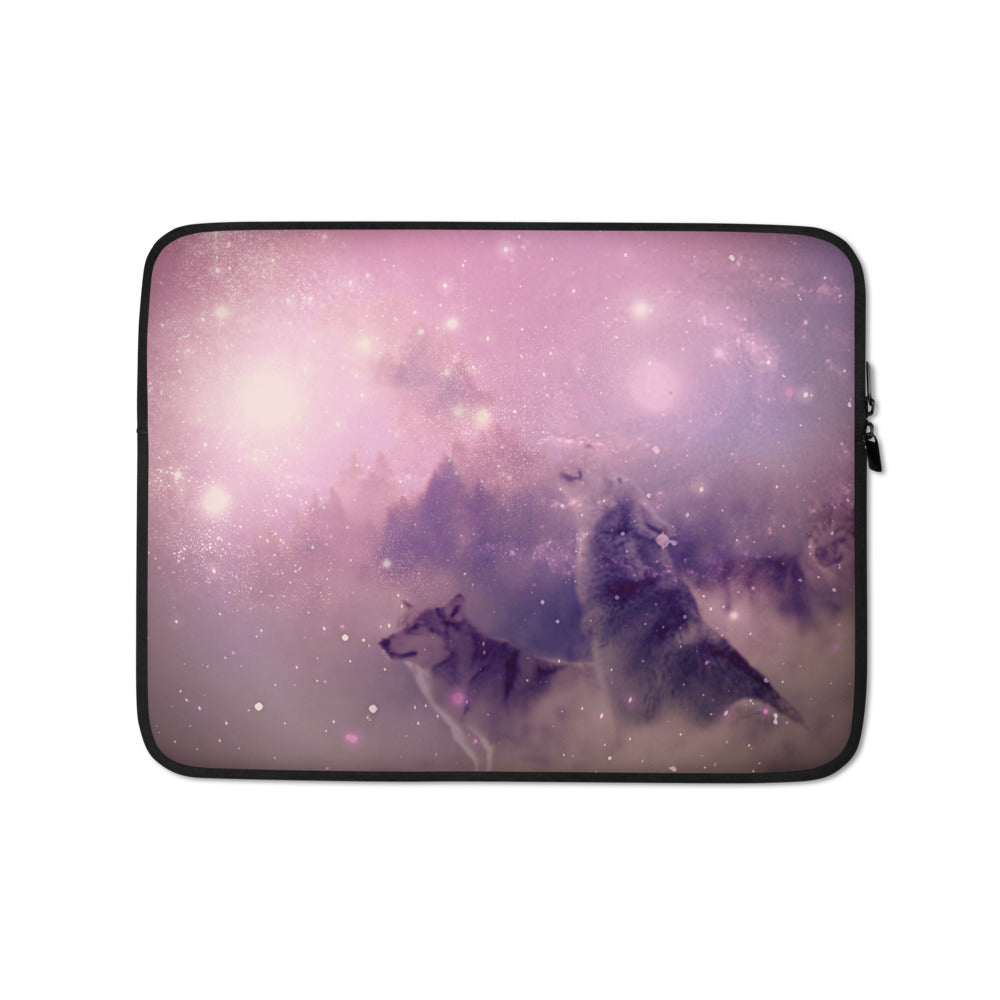 Wolves Howling For Peace - Laptop Sleeve