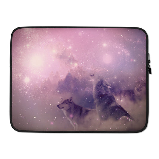 Wolves Howling For Peace - Laptop Sleeve